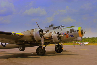 B-17 Bomber  Flying Fortress Liberty Belle