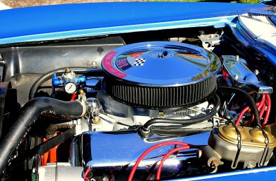 Chevy crate 502 cu. in. V-8 in the 1966 Corvette