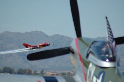 Red Bull MiG thru a Propeller