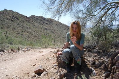 Nat & a Cactus Bud