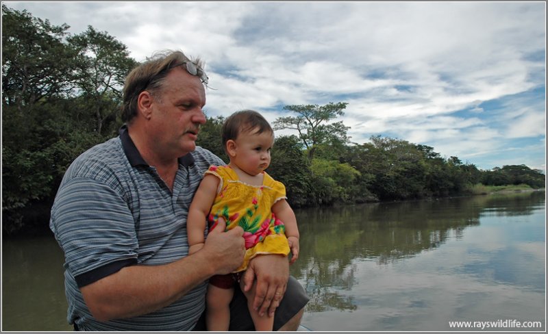 Ray and Maria exploring the Tempisque river