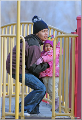 too heavy for Momma!