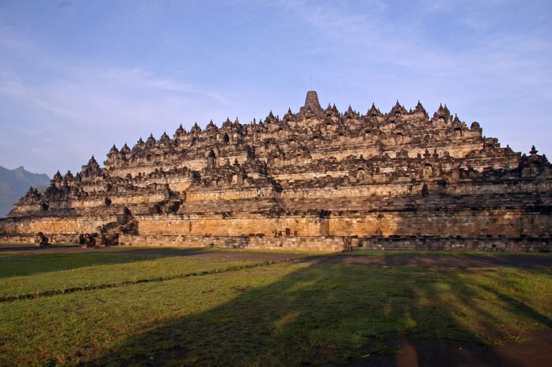 Borobudur from the north east