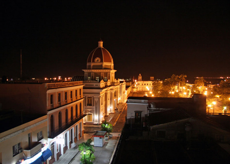 Parque Jose Marti from La Union Hotel roof