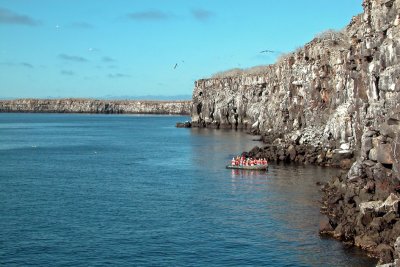 Cliffs of the caldera