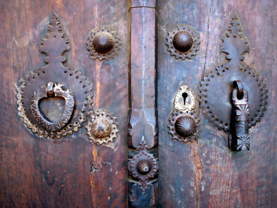 Qajar period mansion door