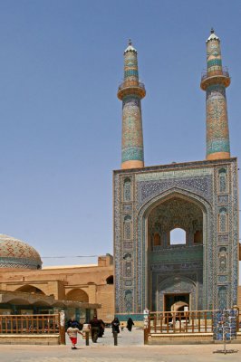 Fifteenth century portal, Jameh Mosque