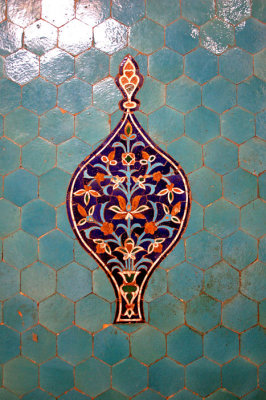 Jameh Mosque tilework