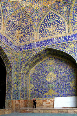 Imam Mosque's exquisite tilework