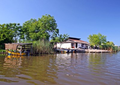 Bandar-e Anzali's fresh-water lagoon