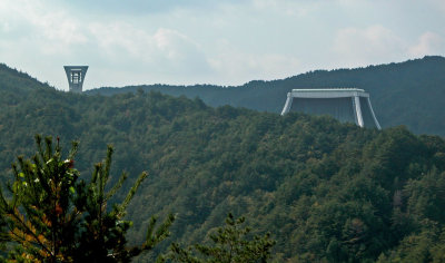 Shumei temple and Pei bell-tower