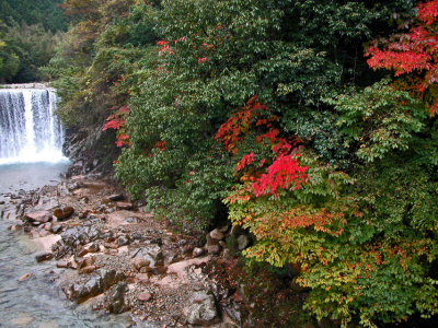 Weir, Kiso River gorge