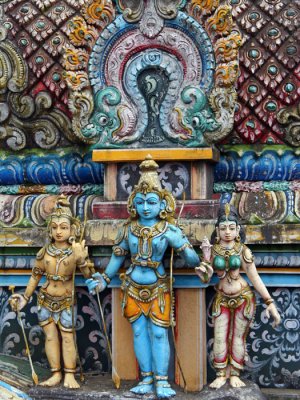 Hindu temple colours