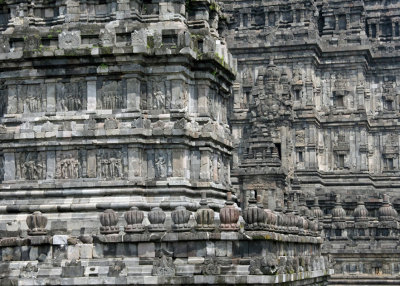 Detail of Candi Siva Mahadeva, Prambananeva,