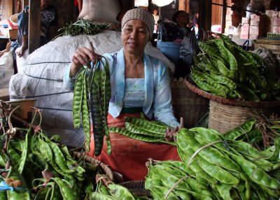 Vegetable seller