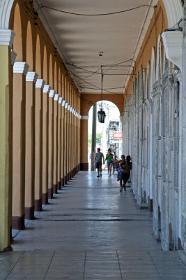 Covered walkway, Parque Jose Marti