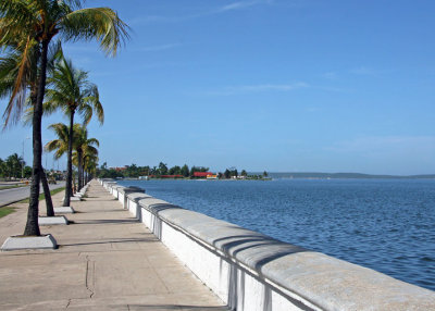 Cienfuegos bay from Paseo del Prado