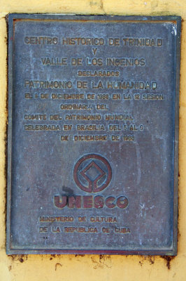 UNESCO plaque