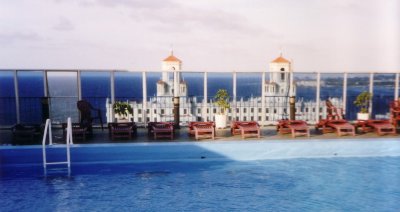 Havana, roof hotel Capri