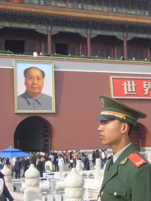 Beijing - Forbidden city-Mao