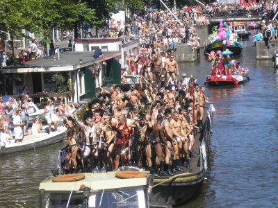 Canal parade 2007 Amsterdam