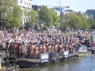 Canal parade 2007 Amsterdam