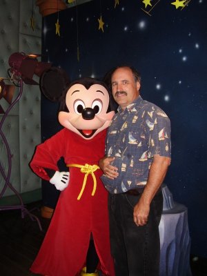 talking with Mickey and seeing if he can fix me up with Princess Jasmine