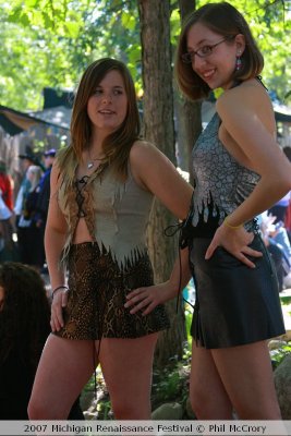 Leather modeling show