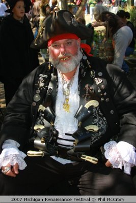 On strike until he gets a pirate dental plan