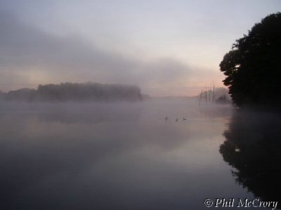 Mott Lake, Genesee MI in the AM