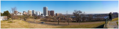 Panoramic view of Richmond