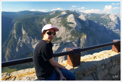At Glacier point