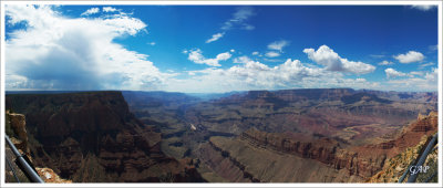 Panoramic view of Lipan Point