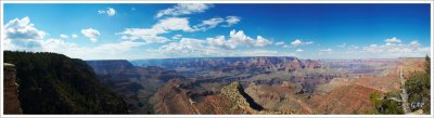 Panoramic view of Grandview Point
