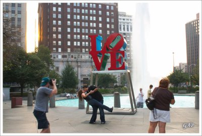 Love Statue - John F. Kennedy Plaza