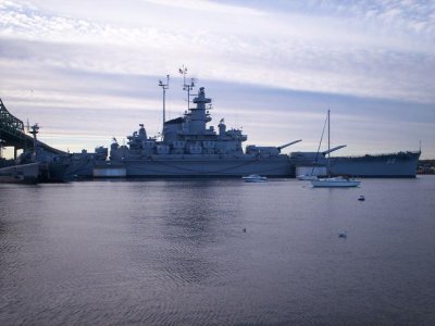 Big Mamie, the battleship USS Massachusetts.