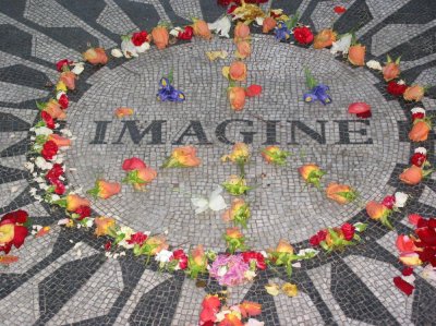 Imagine, Strawberry Fields, Central Park, NYC