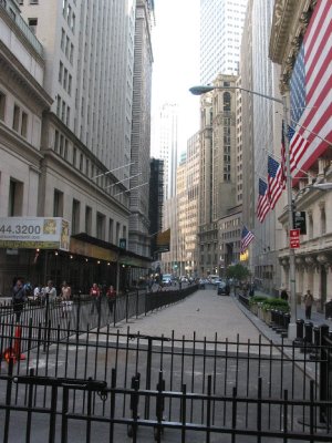 Wall Street - NYSE, NYC