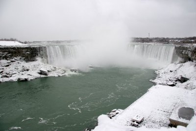 Winter At Niagara - Horseshoe Falls