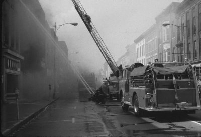 Fire - 1974 - Front St., Belleville