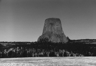 Devils Tower Wyoming - 1960