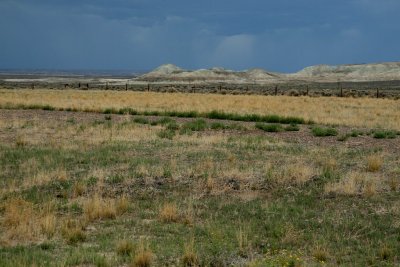 Roadside Scene Near Utah State Line