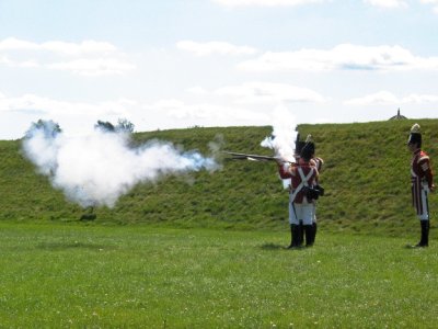 Musketry Demonstration, Fort George, Niagara-On-The-Lake