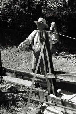 Drag Saw Operator, Upper Canada Village, Morrisburg, Ontario