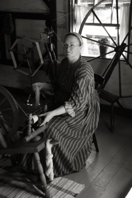 Spinning, Upper Canada Village, Morrisburg, Ontario