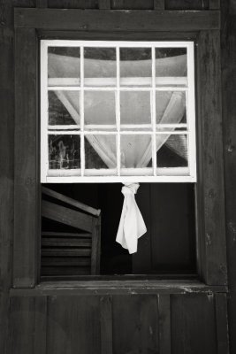 Window at Printing Office, Upper Canada Village, Morrisburg, Ontario