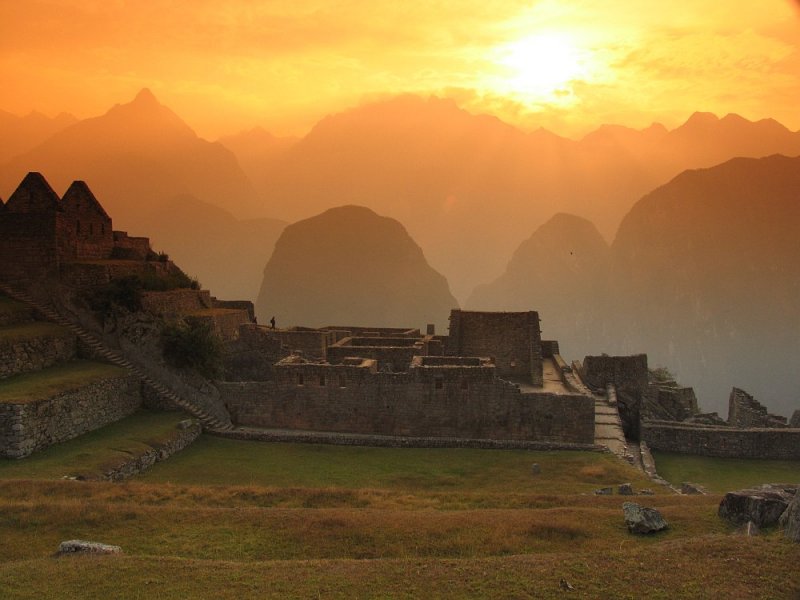 Sunrise in the Andes