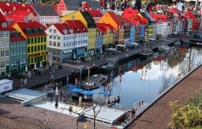 Legoland's replica of Nyhavn