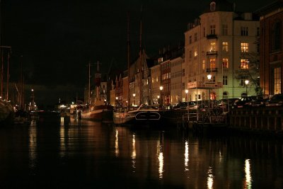 Nyhavn at night