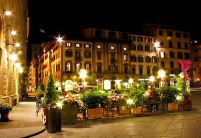 Piazza della Signoria at Night